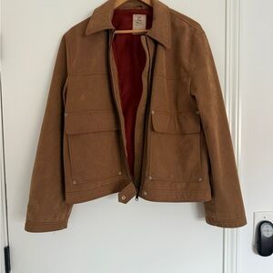 We The Free Womens Vegan Suede Jacket